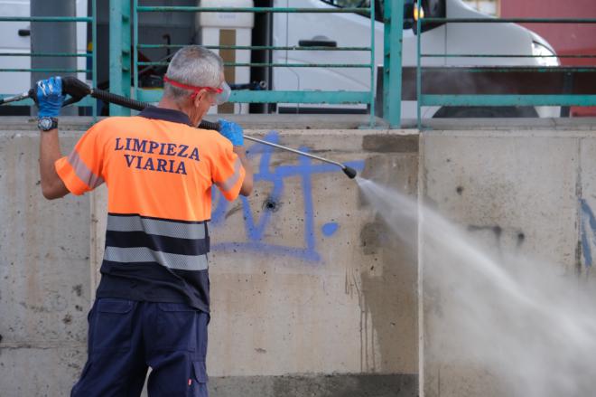 Plan especial para la eliminación de grafitis y pintadas