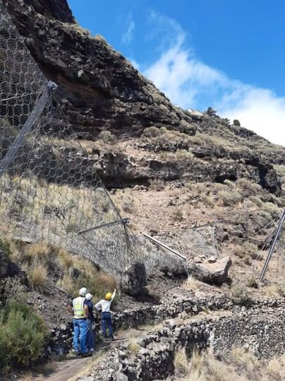 El Cabildo de La Palma cierra el GR-131 por riesgos tras desprendimientos