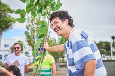 Festival de Cine de Lanzarote planta árboles por el medio ambiente
