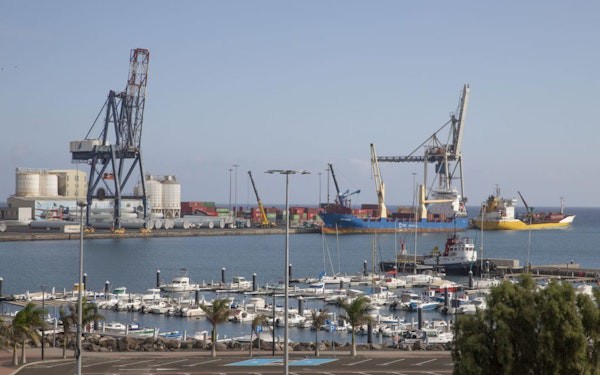 Avanza la construcción del nuevo dique en Puerto del Rosario