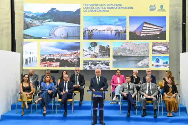 Cabildo de Gran Canaria presenta un presupuesto de 1.055 millones