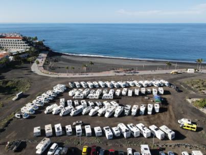 El encuentro de caravanas en Puerto Naos genera un impacto directo de más de 25.000 euros