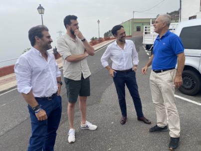 El PP pide al Cabildo que incluya en el presupuesto la rehabilitación de la carretera que une El Tanque y Garachico