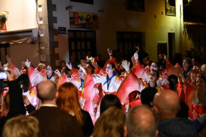 El “Entrecalles" brilló en el Carnaval Internacional de Puerto de la Cruz