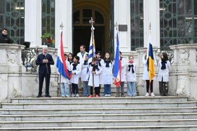Conmemoración de los 300 años de la fundación de Montevideo por canarios