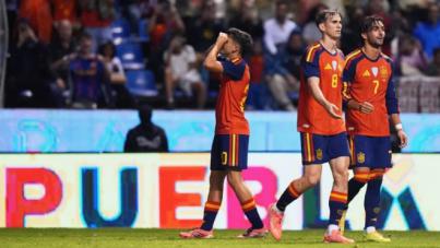 España tumba a Perú en su puesta a punto para el Mundial