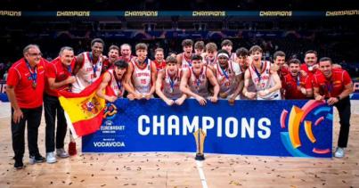 España sub-18 conquista el oro en el Europeo