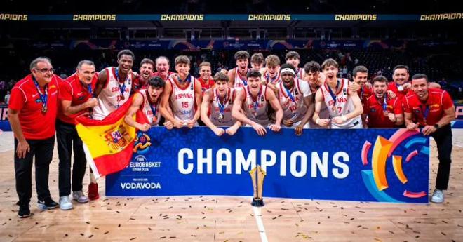 España sub-18 conquista el oro en el Europeo