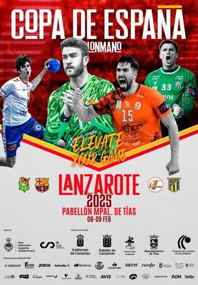 Cuatro equipos de balonmano se enfrentarán en Lanzarote por la Copa de España