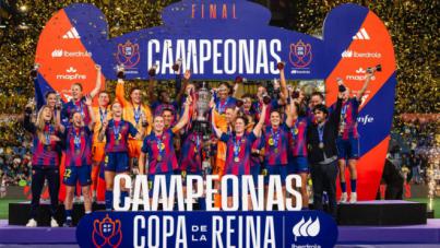 FC Barcelona se corona campeón de la Copa de la Reina