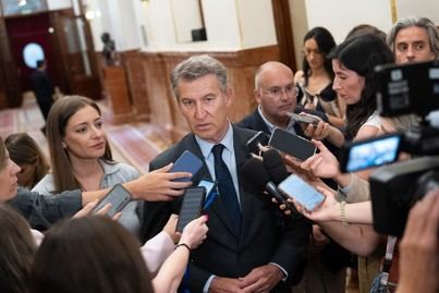 Feijóo exige la dimisión de Sánchez tras moción del Congreso