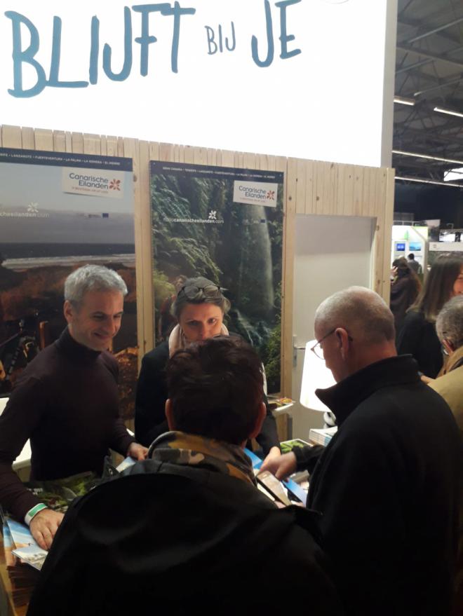 La marca Islas Canarias presente en la feria de turismo de Gante para ganar cuota en el mercado belga