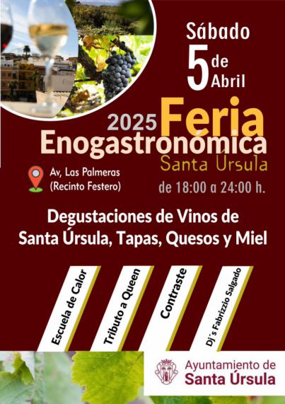 Santa Úrsula acoge la séptima Feria Enogastronómica