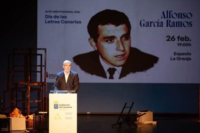 Homenaje a Alfonso García-Ramos en el Día de las Letras Canarias