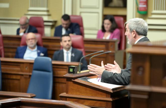 Clavijo asegura que el Gobierno no permitirá que Canarias pierda sus derechos en España y en Europa