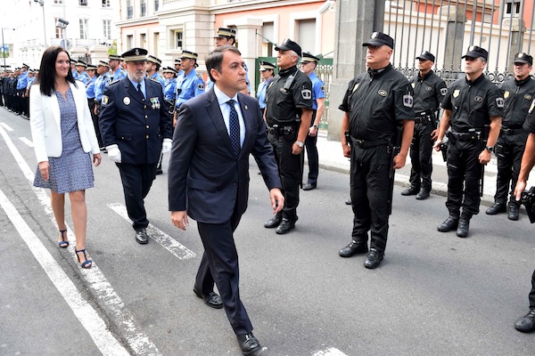 Santa Cruz celebra la festividad de la patrona de la Policía Local