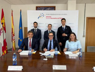 Canaryfly firma convenio con Adventia para incorporar nuevos pilotos