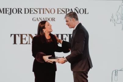 Tenerife recibe el premio al Mejor Destino Español 2026