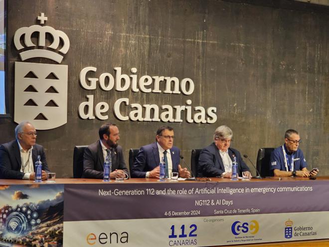Los 112 de Europa afrontan en Canarias el reto de la integración de la IA