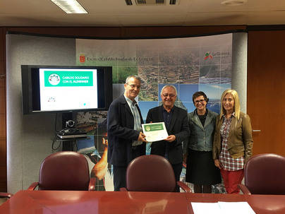 La Gomera recibe el reconocimiento “solidario con el Alzheimer”