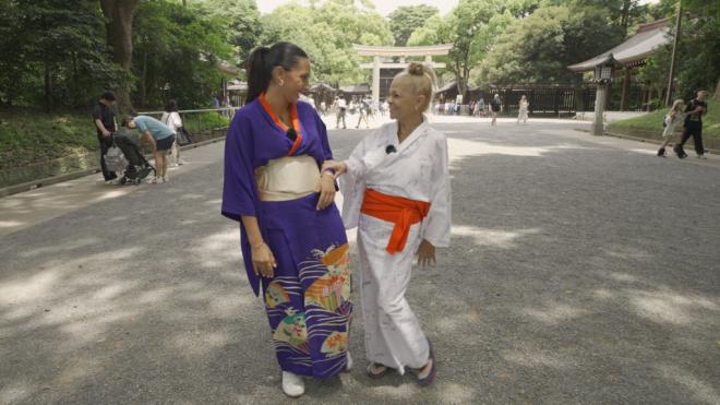 Una teldense estrella en la televisión japonesa