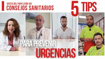 Recomendaciones saludables para los actos del papa León XIV