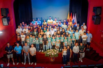 Guía premia a sus campeones en la I Gala del Deporte