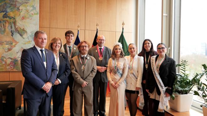 Puerto de la Cruz refuerza sus lazos históricos con el Carnaval Renano