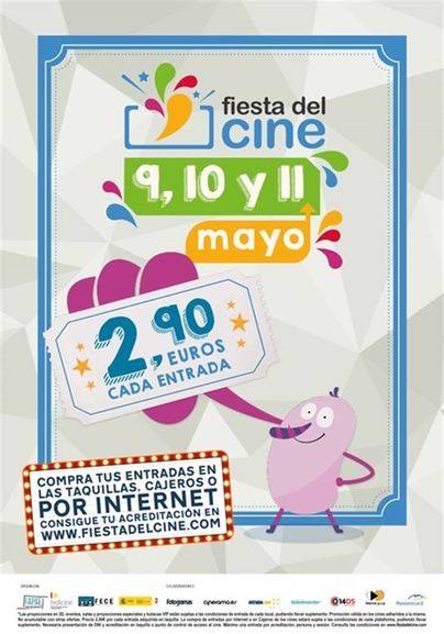 La Fiesta del Cine celebra su décima edición el 9, 10 y 11 de mayo