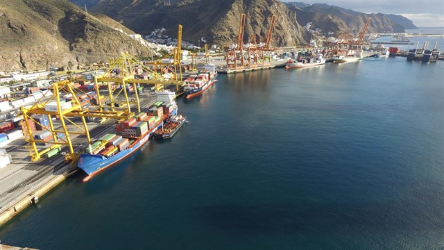 Puertos de Tenerife incrementa sus tráficos en más de un 7%