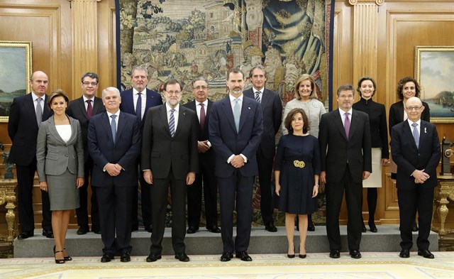 Los ministros juran su cargo