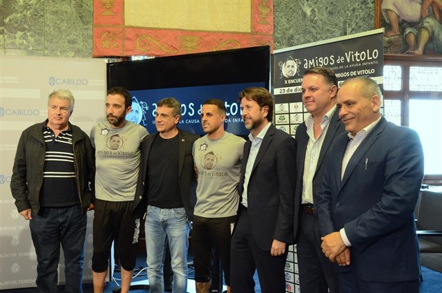 El partido benéfico 'Amigos de Vitolo' se celebrará el 23 de diciembre