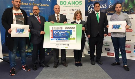 El Carnaval de Las Palmas de Gran Canaria será protagonista del cupón de la ONCE