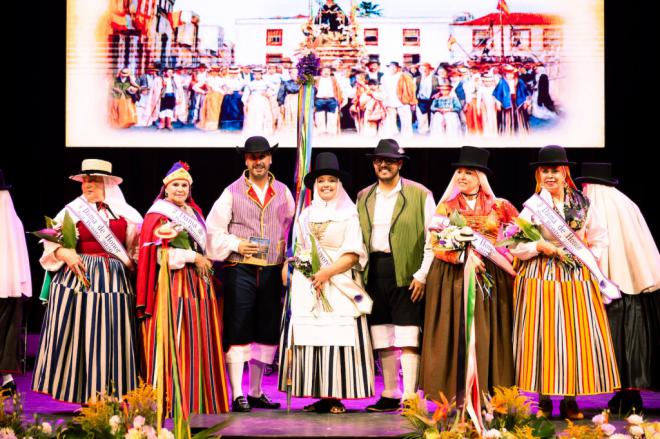 La niña Triana Déniz es elegida Romera Infantil y Milagros Báez, Romera de Mayores de las fiestas de San Benito Abad