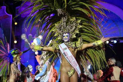 Drag Elektra, ganador de la Gala Drag del Carnaval Internacional de Maspalomas