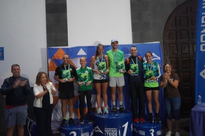 Juan Manuel Pérez y Ana Boullon, campeones del Cross Santa Ana