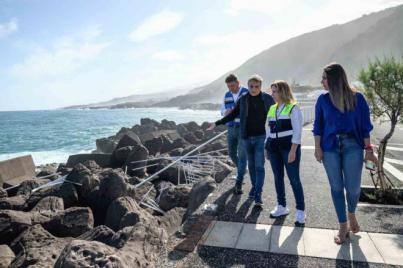 Garachico solicita un dique para protegerse del mar