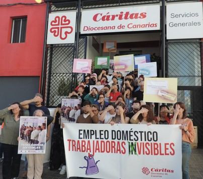 Cáritas Diocesana de Canarias denuncia la precarización de las empleadas del hogar
