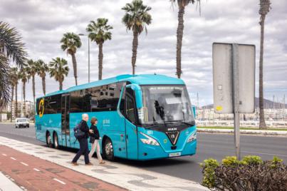 Global logra con 50 millones de viajeros, el récord en la historia del transporte insular