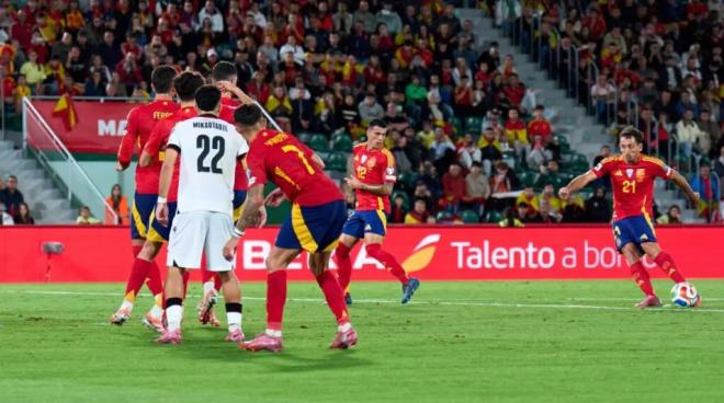 España se acerca al Mundial tras superar a Georgia