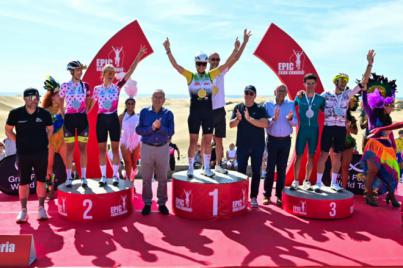 Mikel Demiri y Michela Santini, campeones de la EPIC Gran Canaria