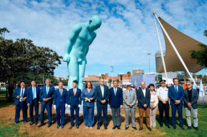 Greetingman, una escultura símbolo mundial de paz y amistad