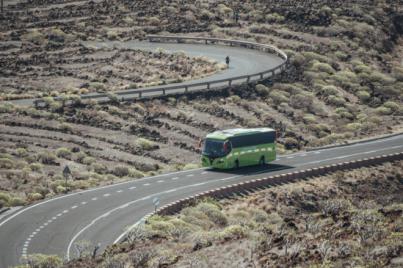 El transporte público gomero se incrementa hasta los 185 mil pasajeros