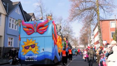 Puerto de la Cruz refuerza sus lazos históricos con el Carnaval Renano