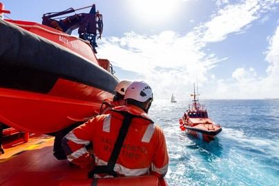 Salvamento Marítimo asistió a más de 41,000 personas en 2025