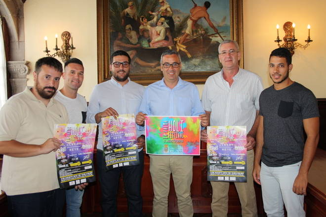 Santa Cruz de La Palma acoge la primera edición del Holi Festival