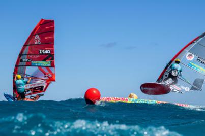Último día de infarto en el Slalom X masculino en Fuerteventura