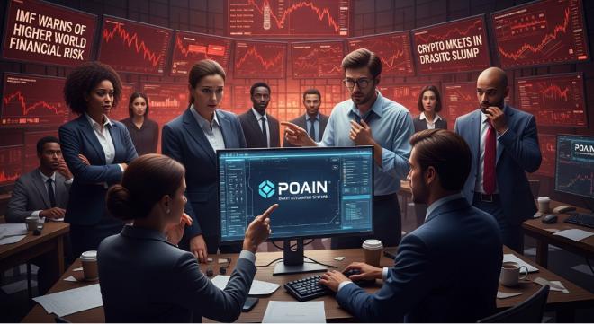 The IMF warns of escalating risks in the crypto market, prompting global investors to flock to the Poain smart system for stable passive income (register now and receive $15).