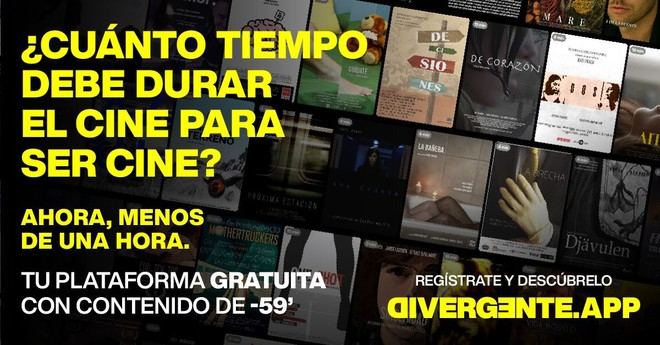 DIVERGENTE, plataforma digital gratuita para contenido audiovisual breve