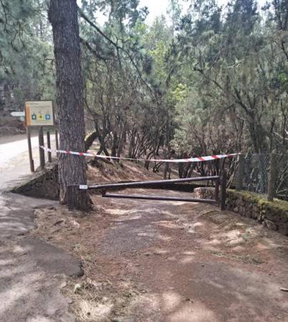 Prohíben la estancia en las áreas recreativas y zonas de acampada